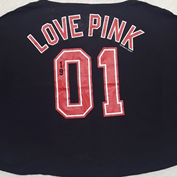 Pink by Victoria Secret Boston Crop Top Size: Med - Picture 2 of 6